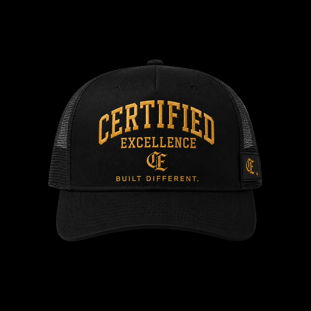 Certified Excellence Trucker Hat